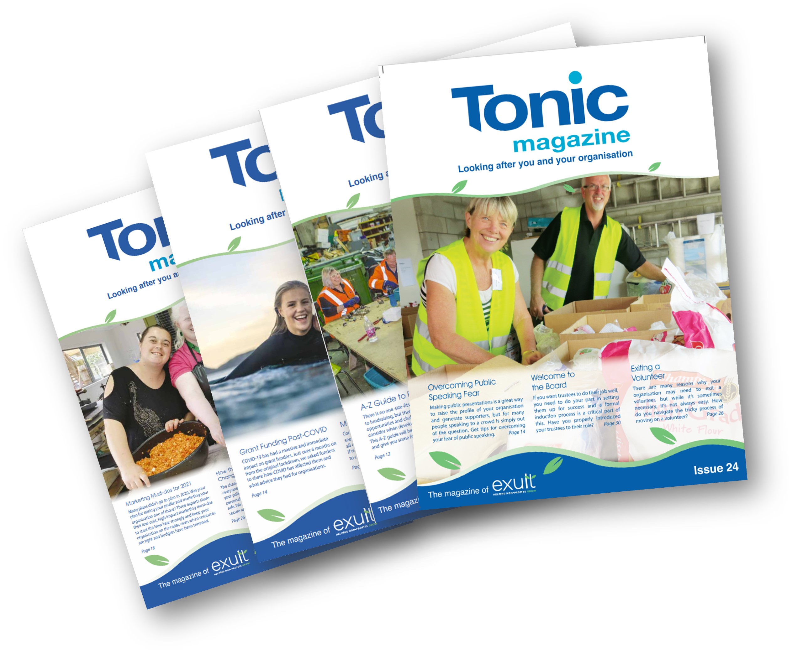 Stack of Tonic Magazines